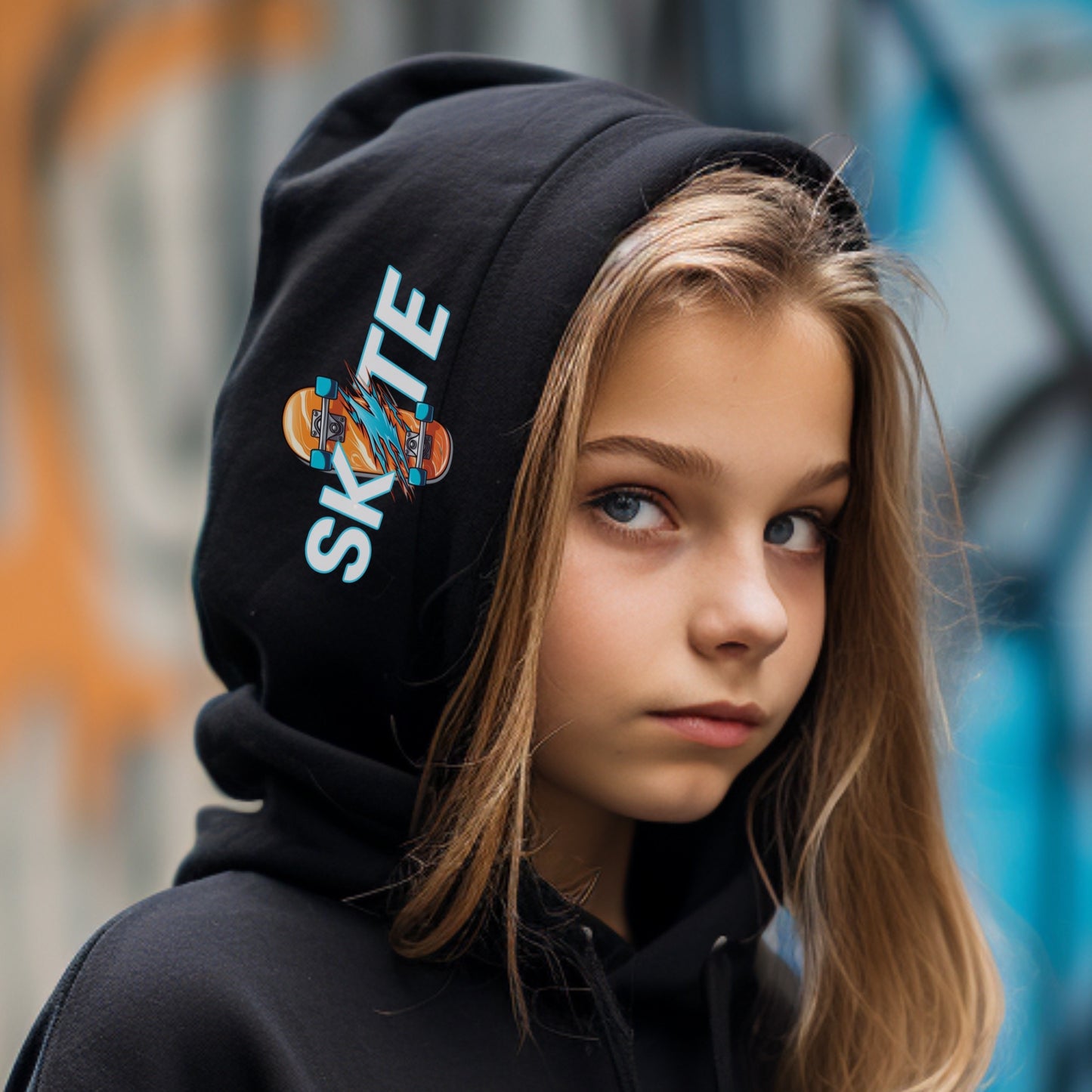 Skate & Skull Hoodie