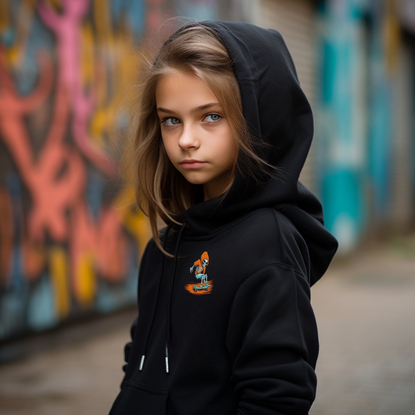 Skate & Skull Hoodie