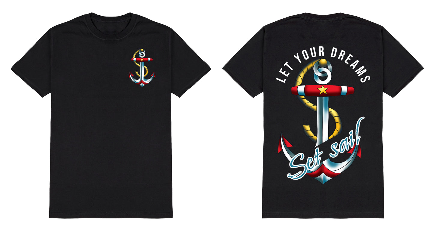 SET SAIL ANCHOR TEE