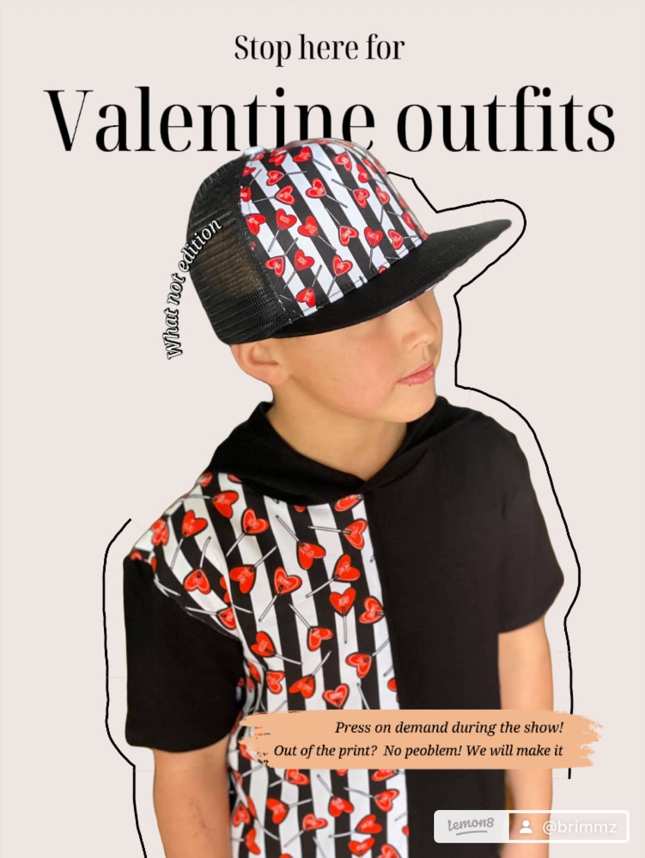 Vday hooded t