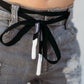 Shoe lace belts