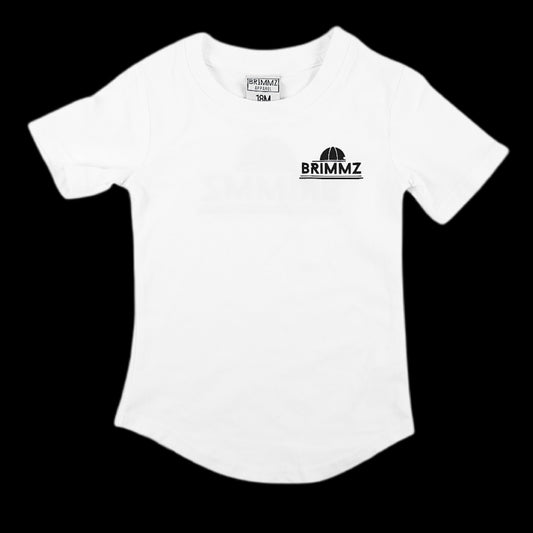 White logo Tee