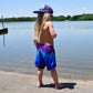 Purple ombré Board shorts