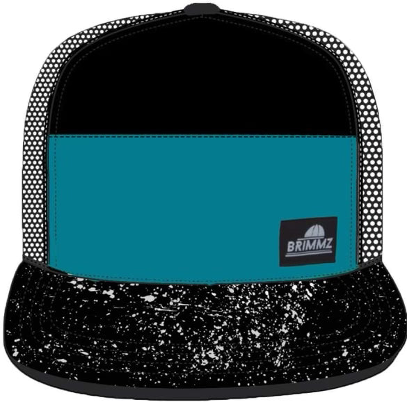 Turquoise splatter