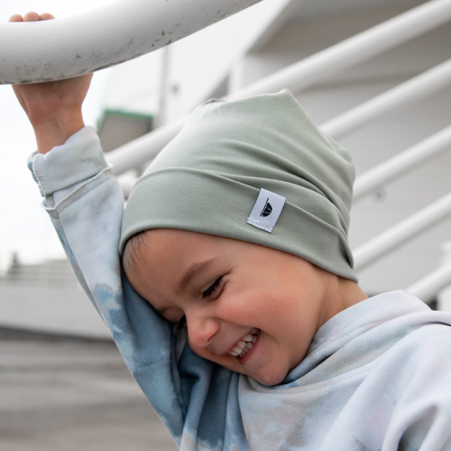 Sage beanie
