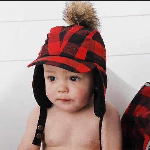 Buffalo plaid Bomber