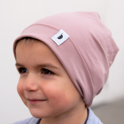 Dusty rose beanie