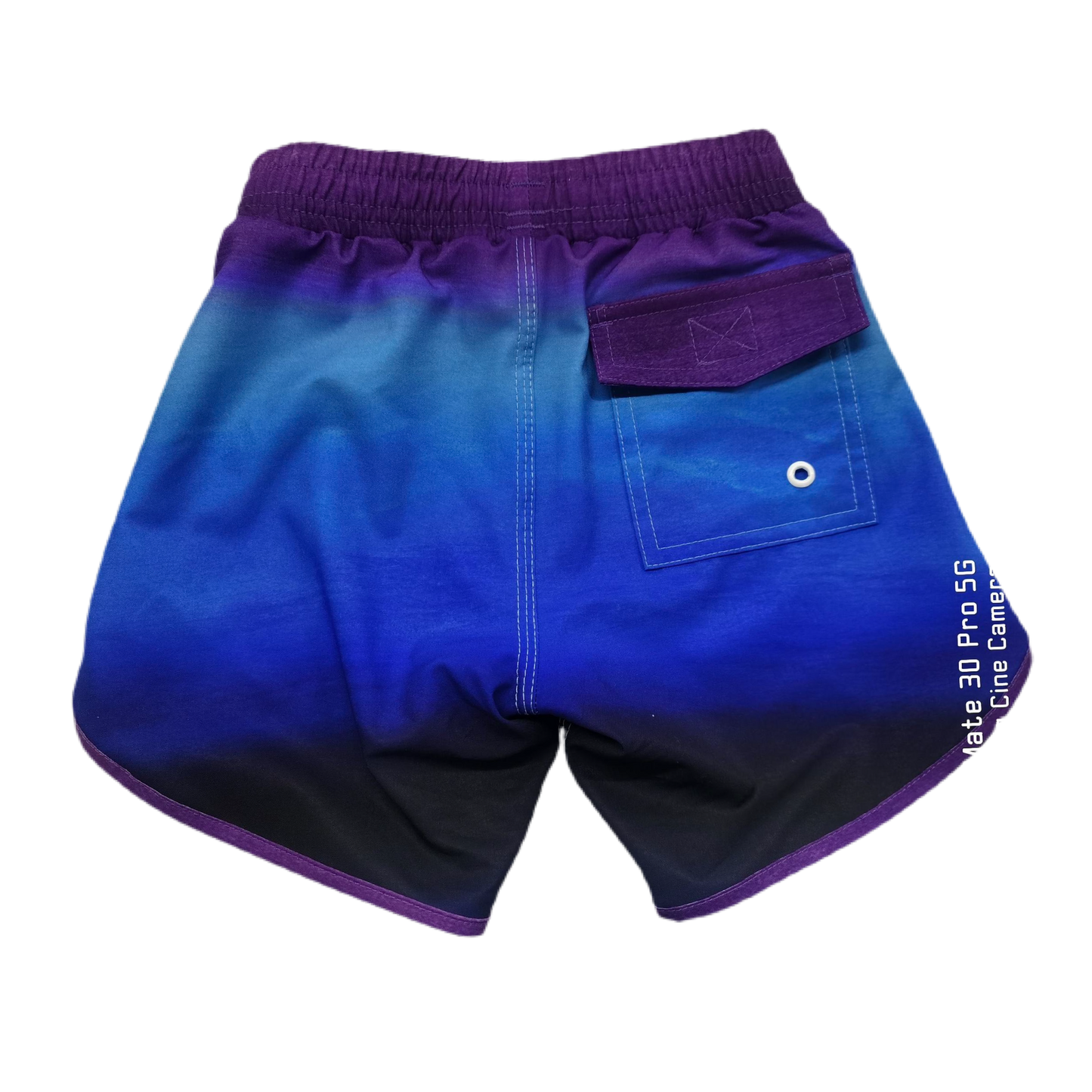 Purple ombré Board shorts