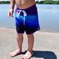 Purple ombré Board shorts