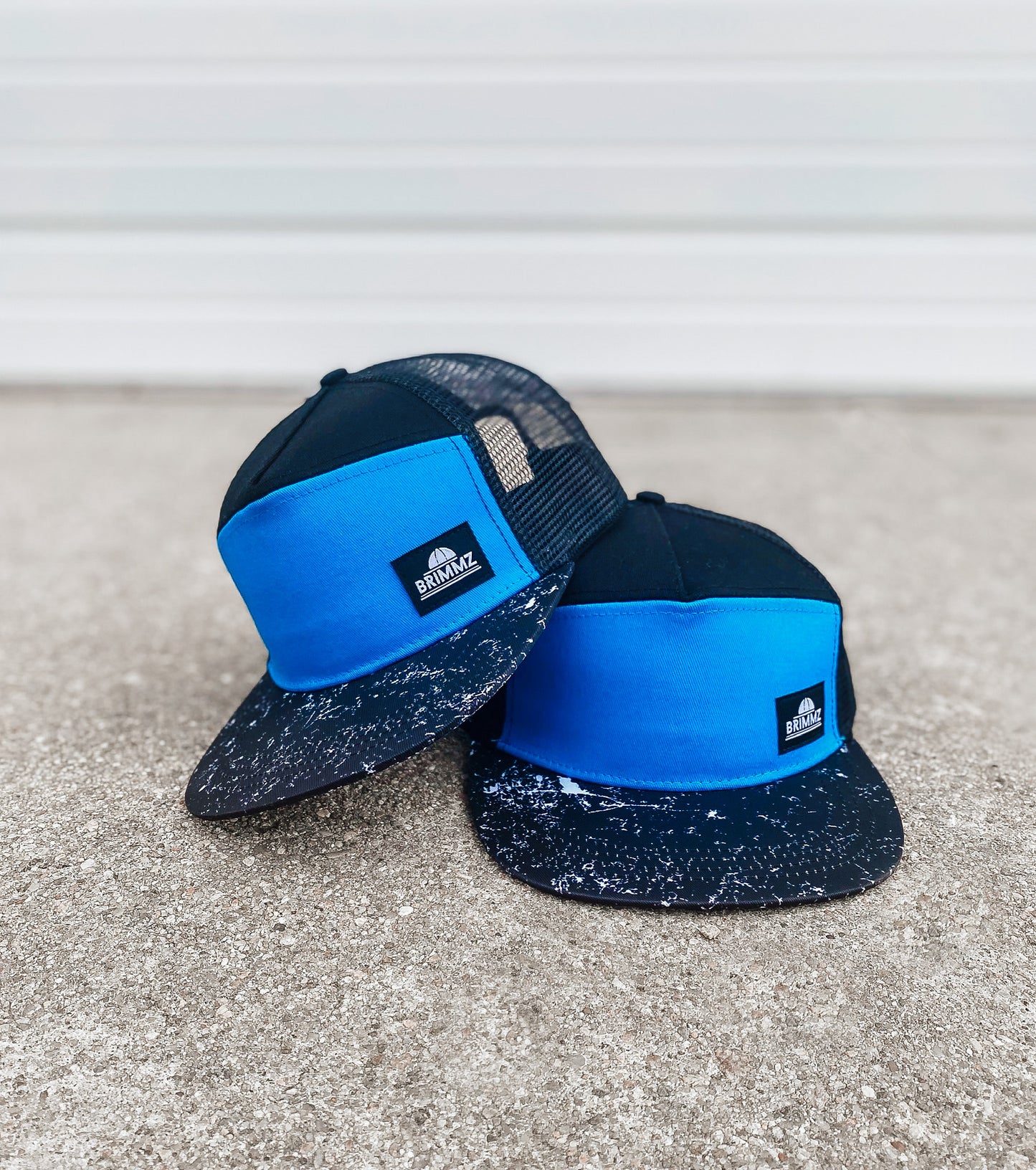 Blue Splatter